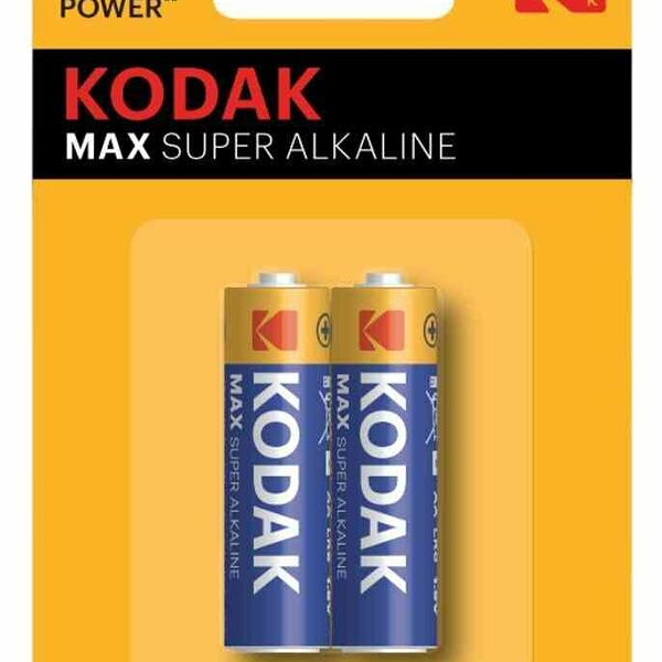 Батарейка AAA Kodak LR03-2BL Max Super Alkaline, 2 шт.