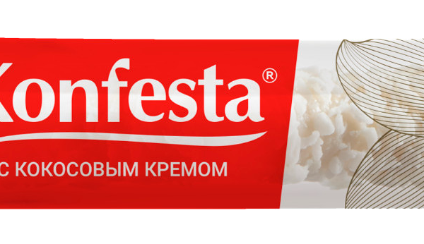 Конфеты Konfesta глазированные кокосовая начинка вес