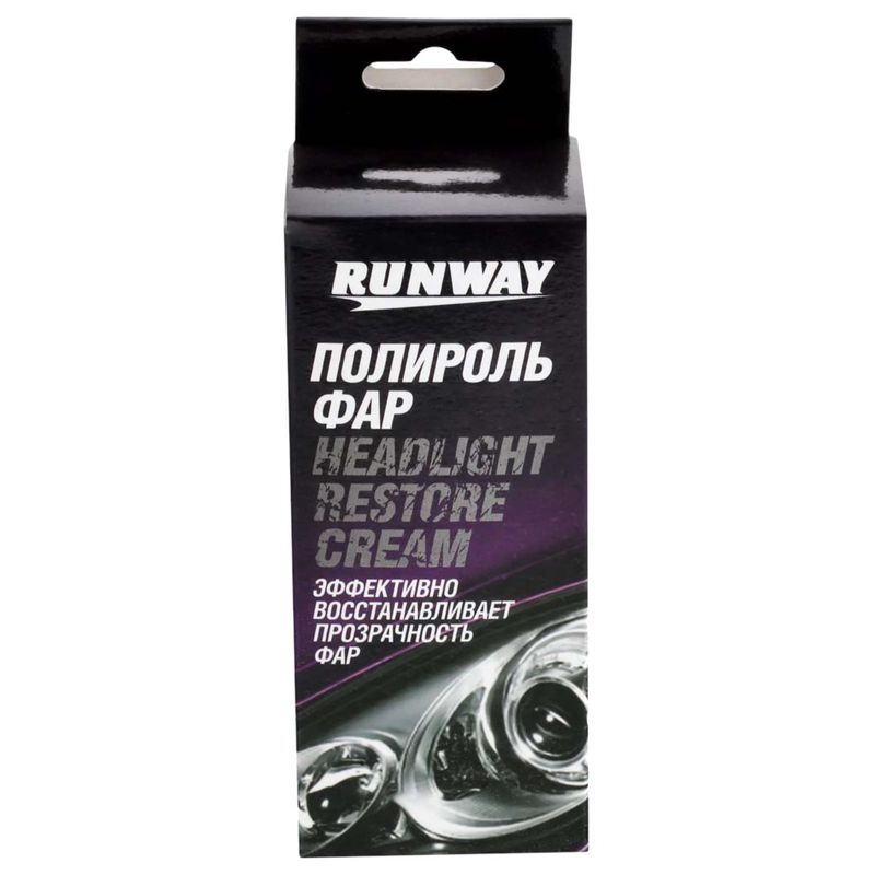 

Полироль RUNWAY для фар, 50 мл