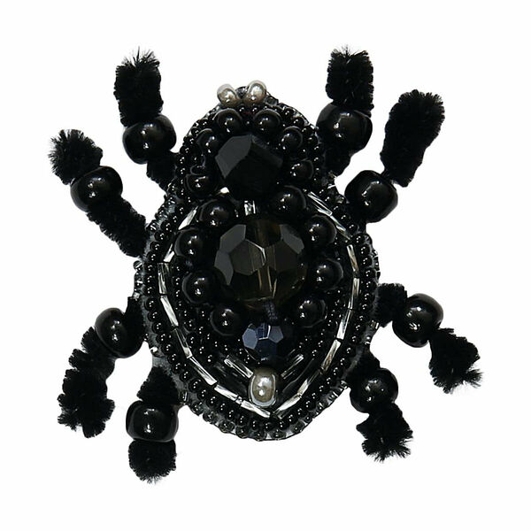 БП229 Набор для изготовления броши 'Паучок' брошь 6,3*6,0см.