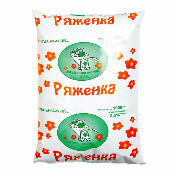 Ряженка Деревенский Молзавод 2,5% 1 кг