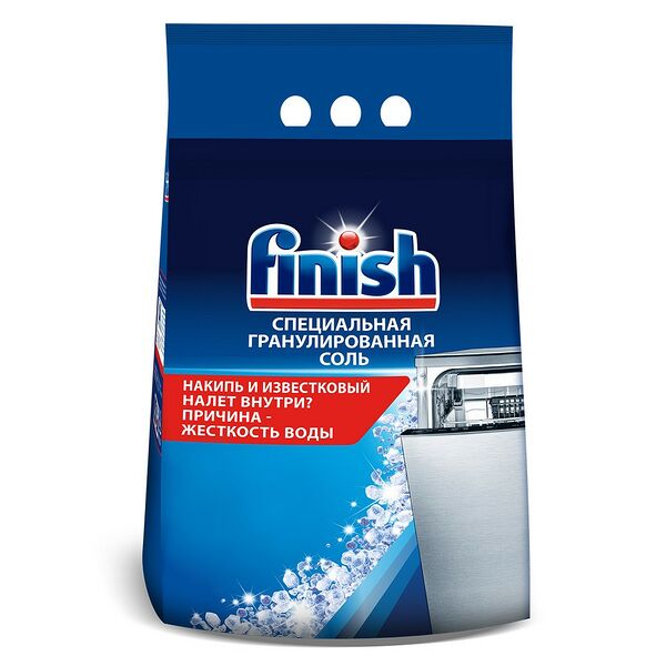 FINISH Соль специальная для посудомоечных машин 3кг