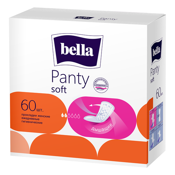 Bella Panty soft Прокладки ежедневные 60 шт