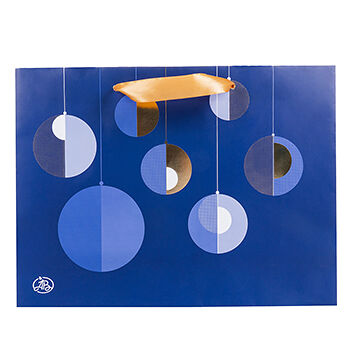 Пакет подарочный Азбука вкуса Шары 40х30х14 см