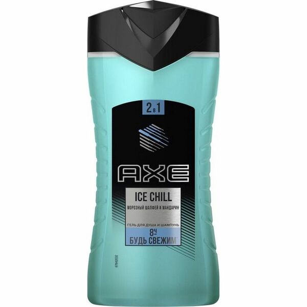 Гель для душа Axe Ice Chill 2в1 Мгновенная Свежесть 250 мл
