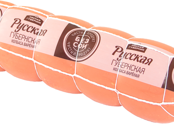 Колбаса Мясная губерния Русская Губернская в сетке вар вес до 1.5 кг