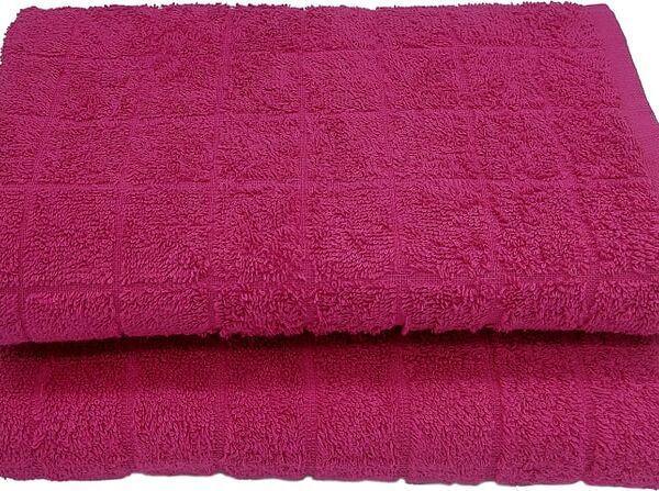 Набор махровых полотенец Casa Comforte Porto Темно-бордовые 50*80см + 70*130см