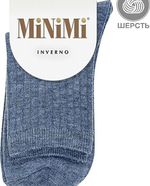 Носки женские MiNiMi Inverno Меланж Grigio Серые Размер 35/38