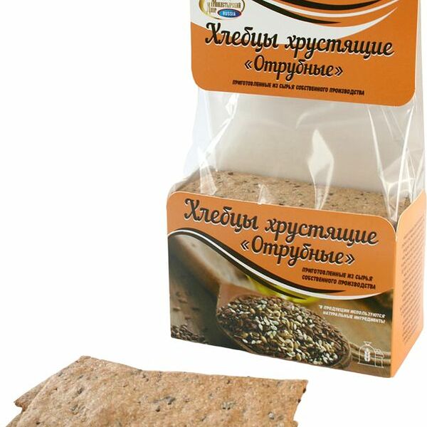Хлебцы Монастырский Двор Отрубные хрустящие 250г