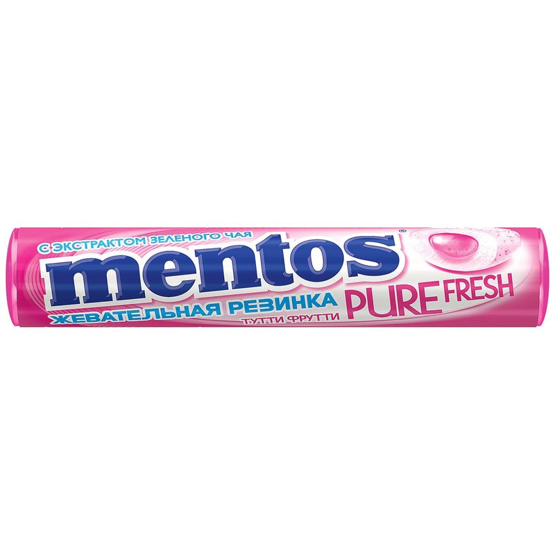 

Жевательная резинка Mentos Pure Fresh Тутти-фрутти 15.5 г