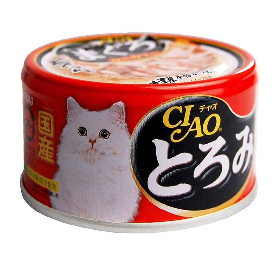 

Консервы для кошек Inaba Ciao Toromi Курица с тунцом и камчатским крабом 80 г