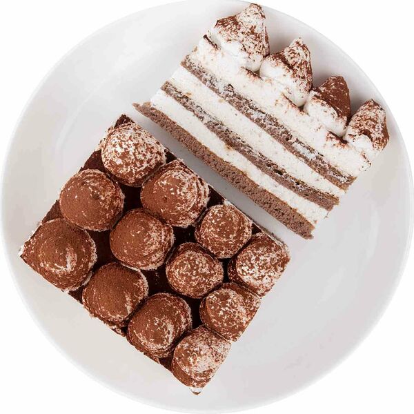 Торт Тирамису Глобус с растительными сливками