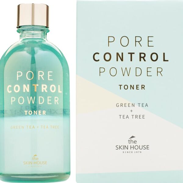 Тонер для лица The Skin House Pore Control Powder с абсорбирующей пудрой 130мл