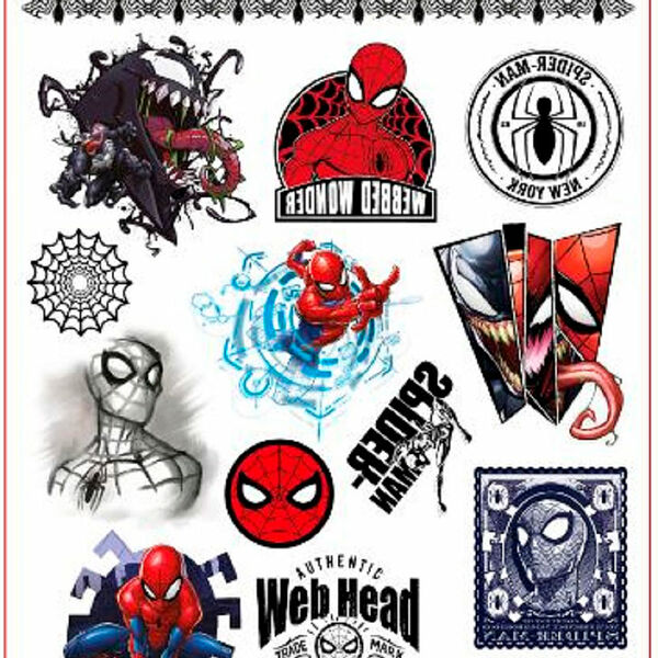 Наклейки-тату Приор Групп Юрского периода 11х20 см