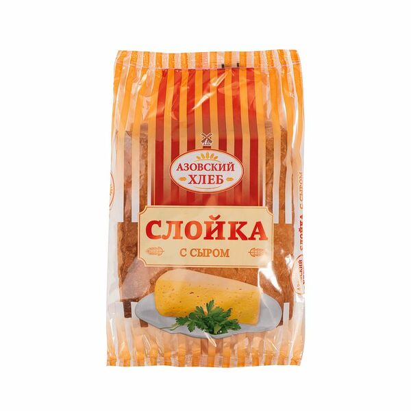 Слойка Азовский хлеб с сыром