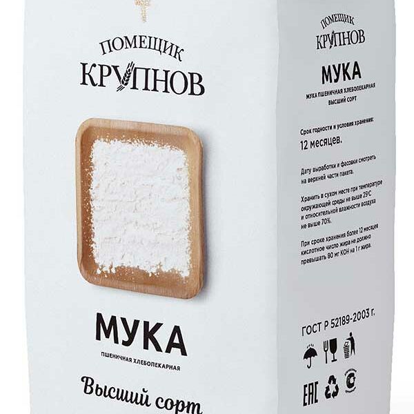 Мука пшеничная Тихорецкий хлебопекарная, высший сорт