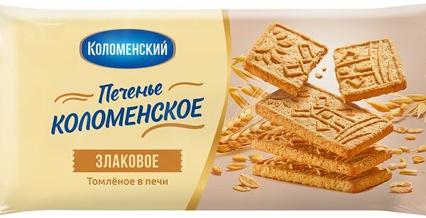 Печенье Коломенское злаковое 120г