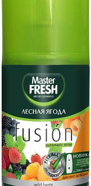 Сменный баллон Master Fresh Лесная ягода освежитель воздуха 250мл