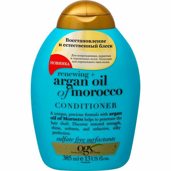 Кондиционер OGX восстанавливающий с аргановым маслом Марокко, 385мл