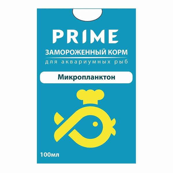 Корм для рыб PRIME Микропланктон в блистере