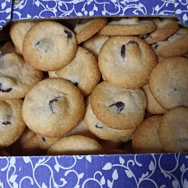 Печенье постное Восточные сладости с сушеной клюквой