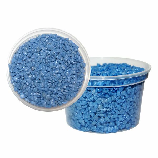 Грунт аквариумный MS.OCTOPUS цветной мелкий голубой