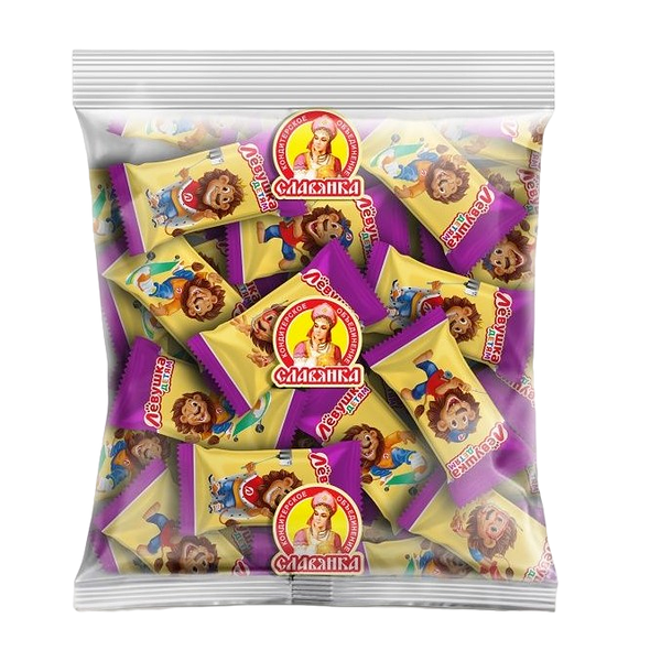 Конфеты Славянка Лёвушка детям Чудо-звери шоколадные