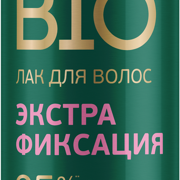 Лак для волос `ПРЕЛЕСТЬ` BIO экстрафиксация (с экстрактом бамбука) 250 мп