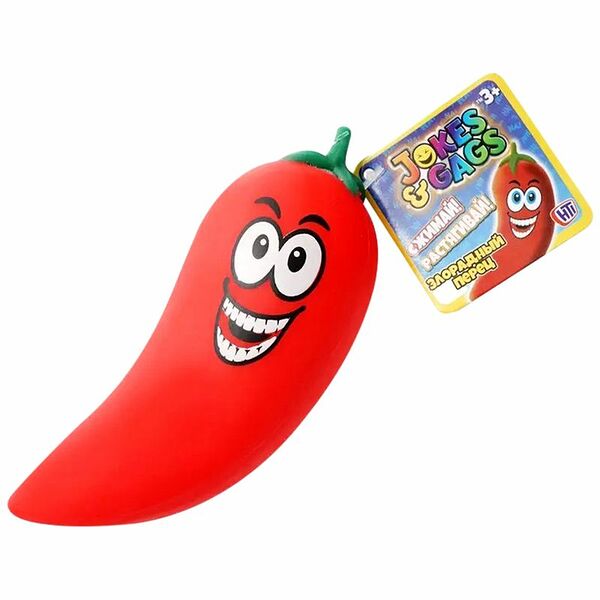 Игрушка HTI Jokes&Gags Овощи и фрукты из термопластичной резины в ассортименте 1шт.
