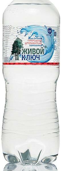 Вода Живой Ключ газированная