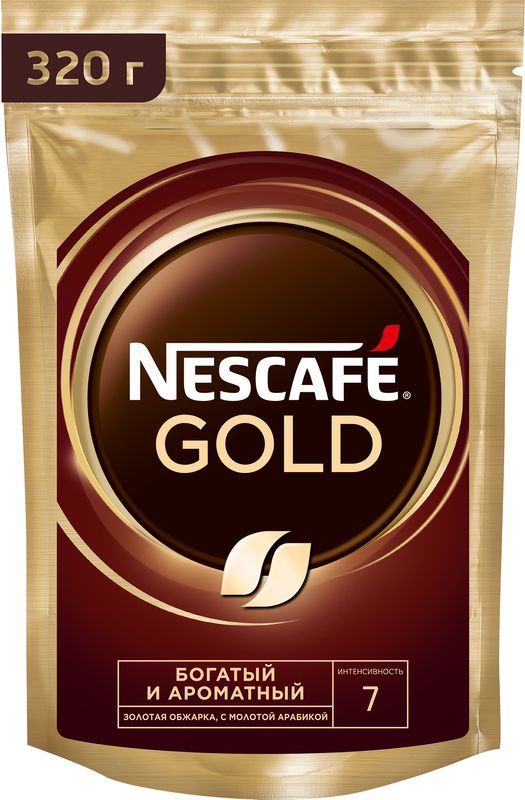 

Кофе Nescafe Gold пакет, 320 г