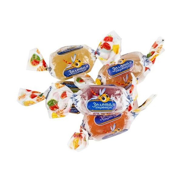Конфеты желейные KDV Золотая стрекоза ассорти