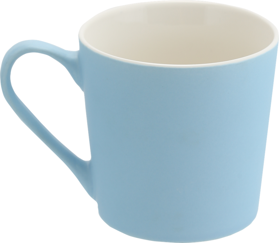 

Кружка HOMECLUB Grey&Blue 400мл, матовый, фарфор Арт. 190920/ED-c20