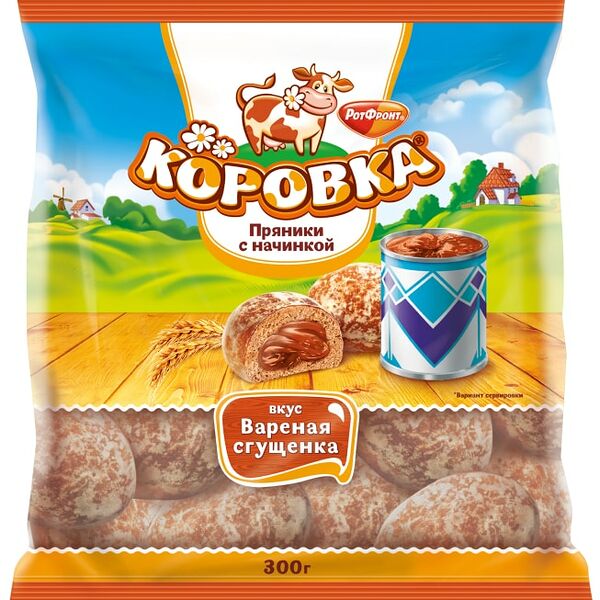 Пряники Коровка Вареная сгущенка 300г