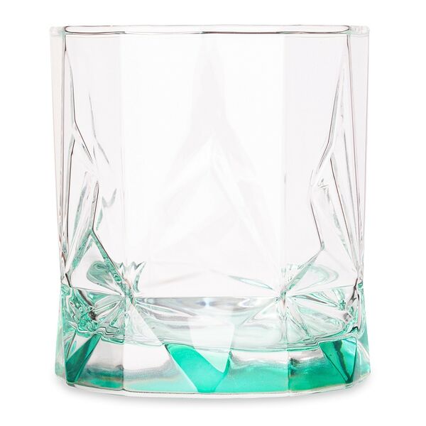 Стакан Рош лак микс низкий, 340 мл, стекло, в ассортименте