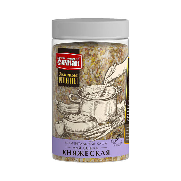 Каша для собак Четвероногий гурман Золотые Рецепты Княжеская, 300 г
