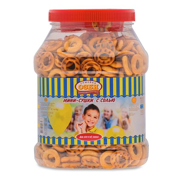 Мини-сушки Семейка ОЗБИ с солью