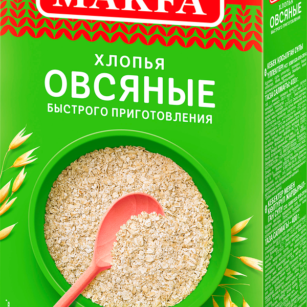 Хлопья овсяные MAKFA