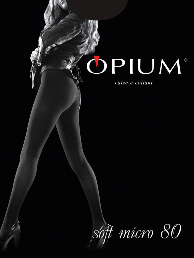 

Колготки женские OPIUM Soft Micro 80 den nero 4