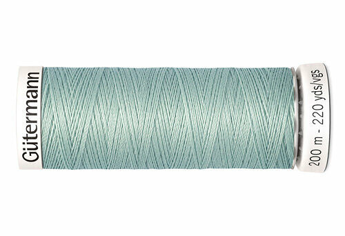 748277 Нить Sew-all для всех материалов, 200м, 100% п/э Gutermann(297 бело-мятный)