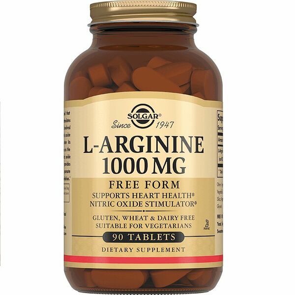 Solgar L-Arginine таблетки 90 шт 
