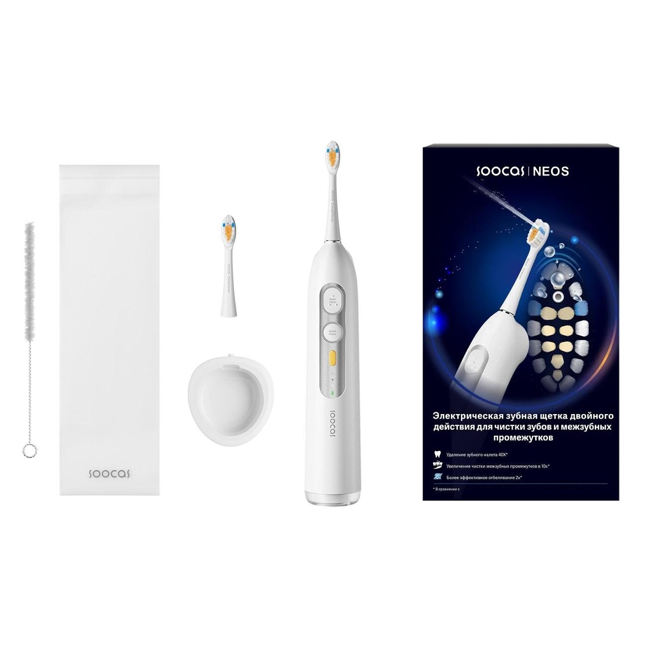 

Электрическая зубная щетка и ирригатор Soocas T03