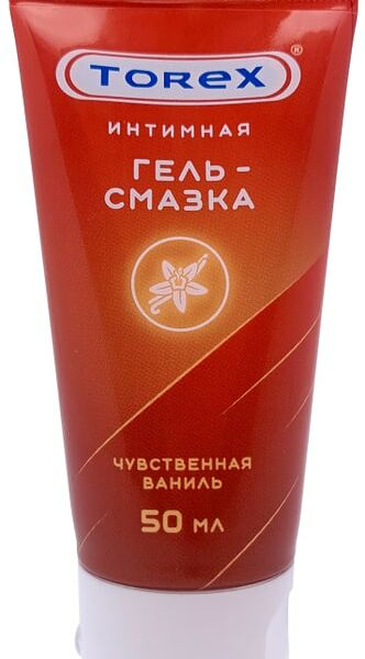 Гель-смазка Torex Чувственная Ваниль 50мл