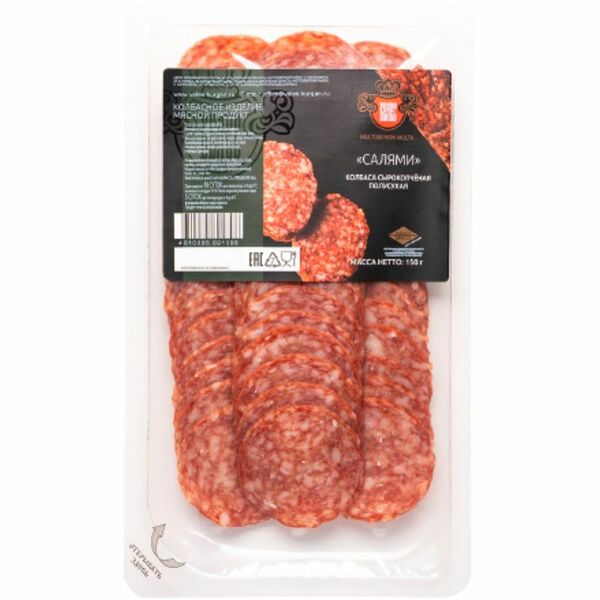 Колбаса Велес Салями сырокопченая полусухая 150 г