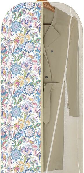 Чехол для одежды Hausmann бежевый принт 60*137см