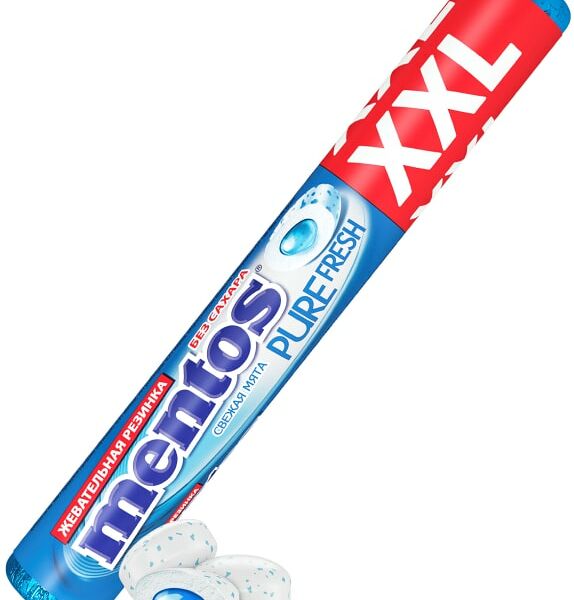 Жевательная резинка Mentos Pure Fresh Мята 23.3г