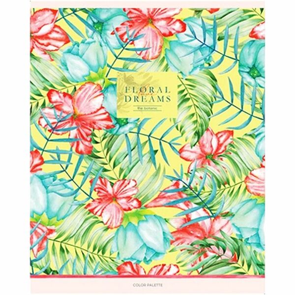 Тетрадь Artspace Цветы. Flowers for dreams, 80 листов в ассортименте