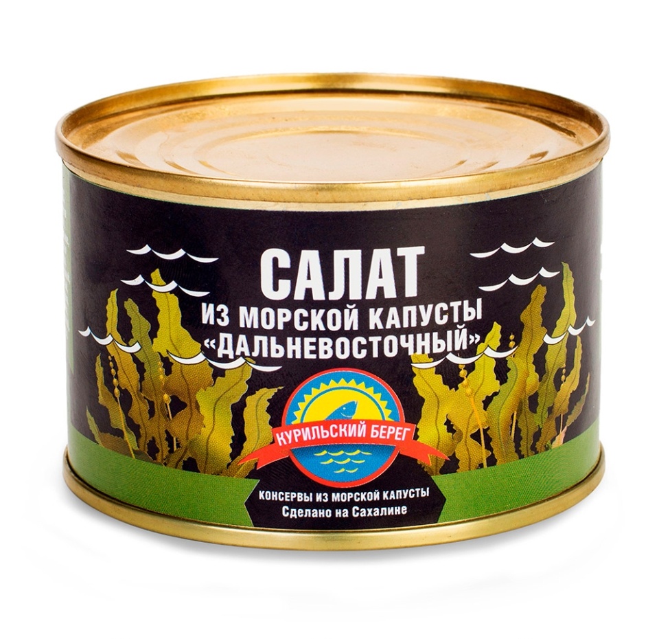 

Салат из морской капусты Курильский Берег Дальневосточный 220 г