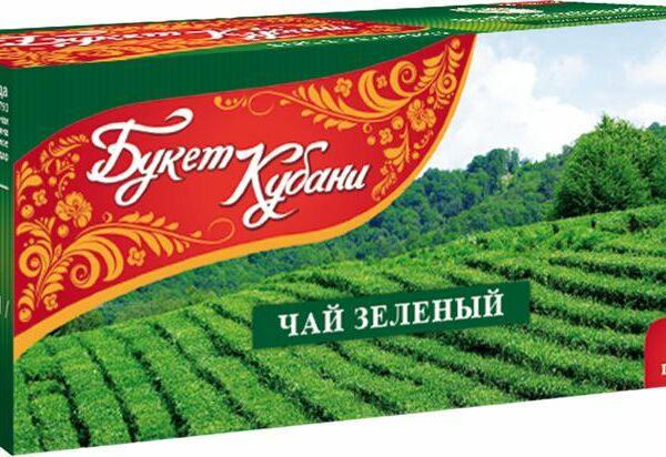 Чай Букет Кубани Зеленый 25x1.5г