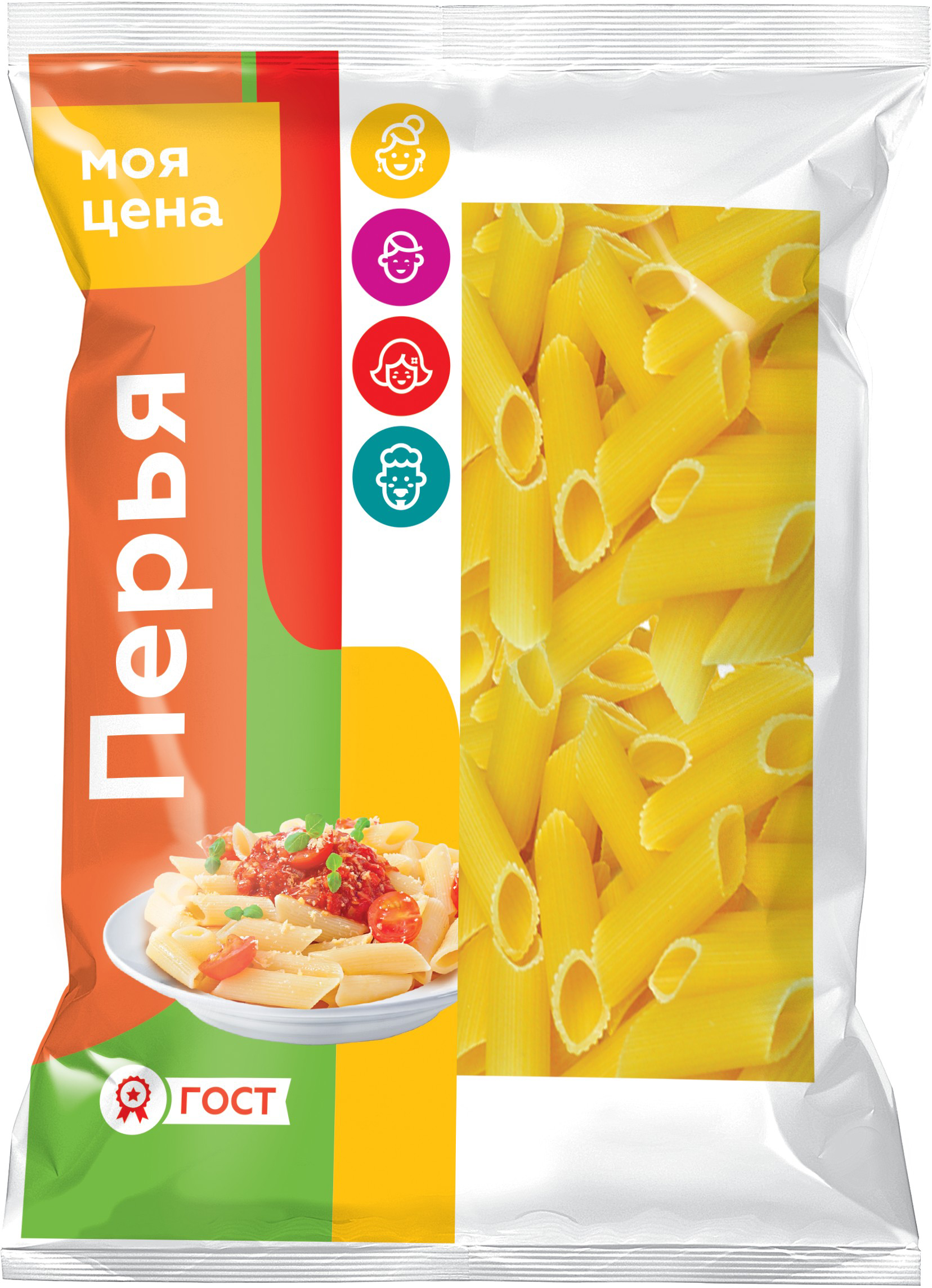 

Макароны Моя Цена Перья